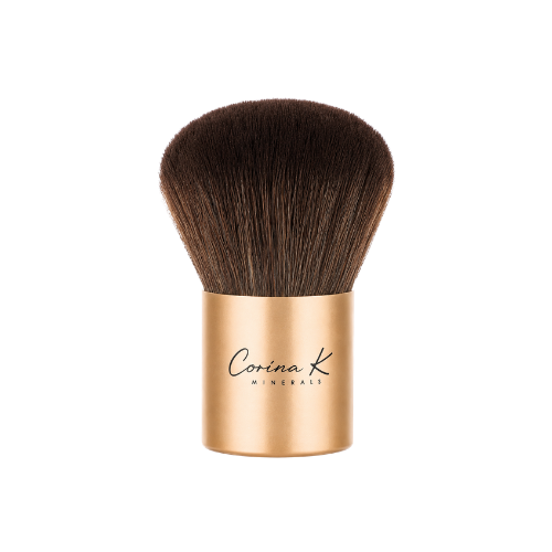 Corina K Minerals Kabuki Brush – Luxe Vegan Bristles